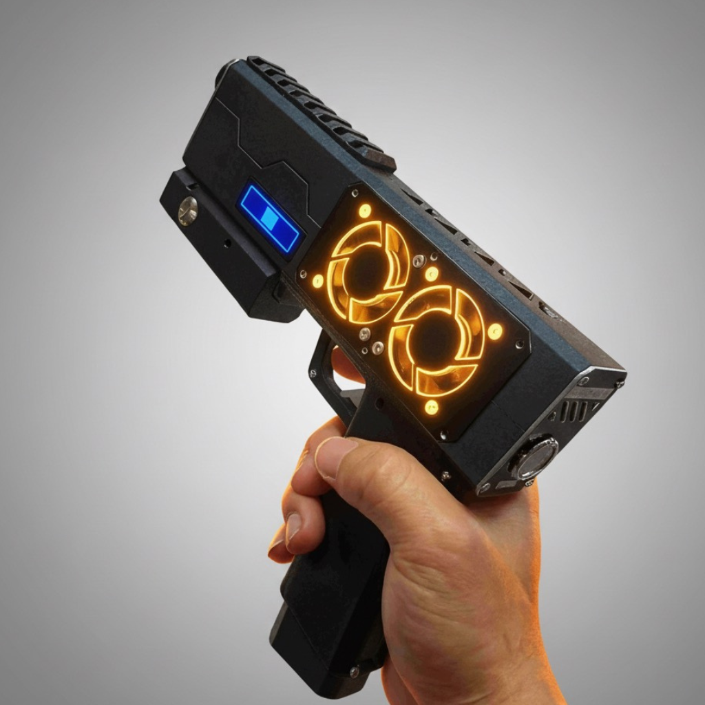 Real Laser Gun - 100W High Precision